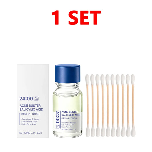 Salicylic Acid Acne Treatment Serum Spot Corrector with Niacinamide Pimple Relief Fades Acne Mark Oil Control for Sensitive Skin